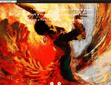 Tablet Screenshot of flamencochicago.com